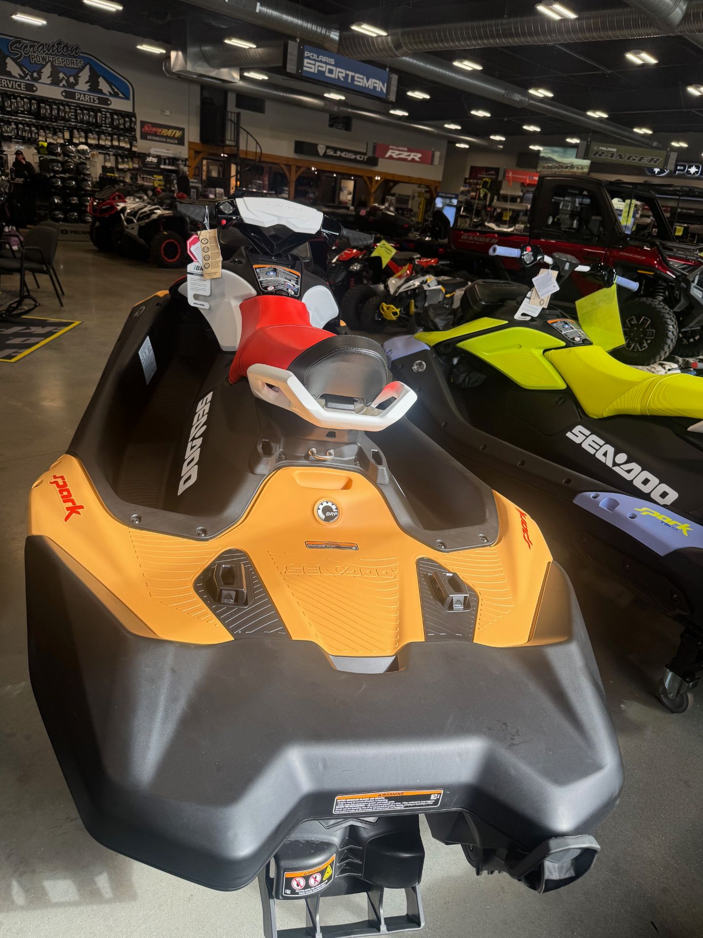 2024 Sea-Doo Spark 3up 90 hp iBR Convenience Package + Sound System in Vernon, Connecticut - Photo 4