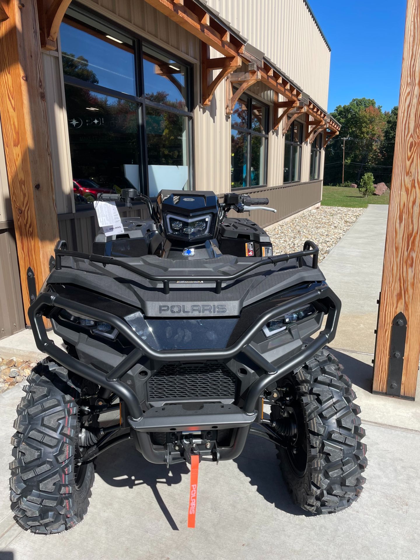 New 2024 Polaris Sportsman 570 Trail Onyx Black ATVs For Sale in Vernon