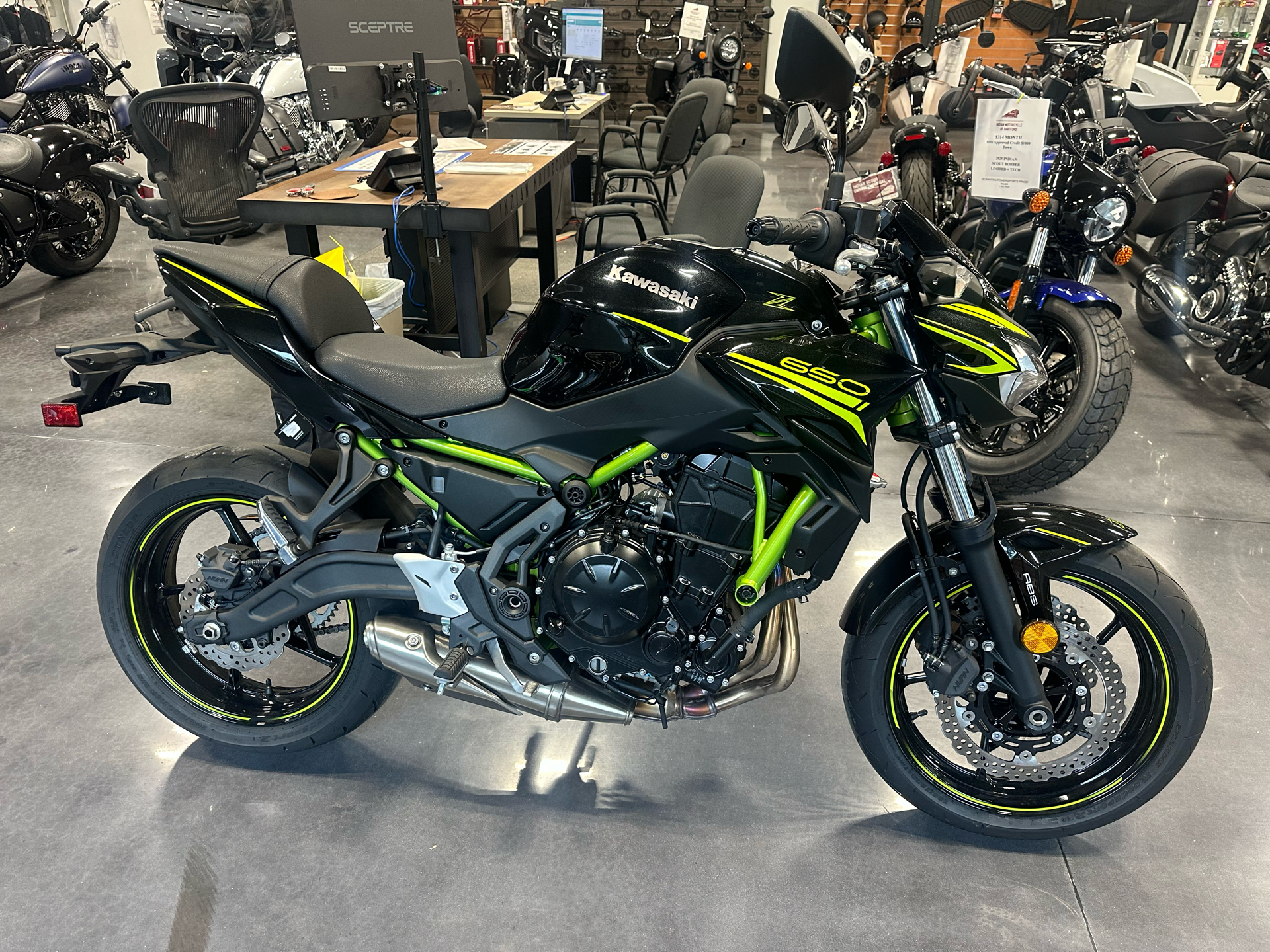 2020 Kawasaki Z650 ABS in Vernon, Connecticut - Photo 1