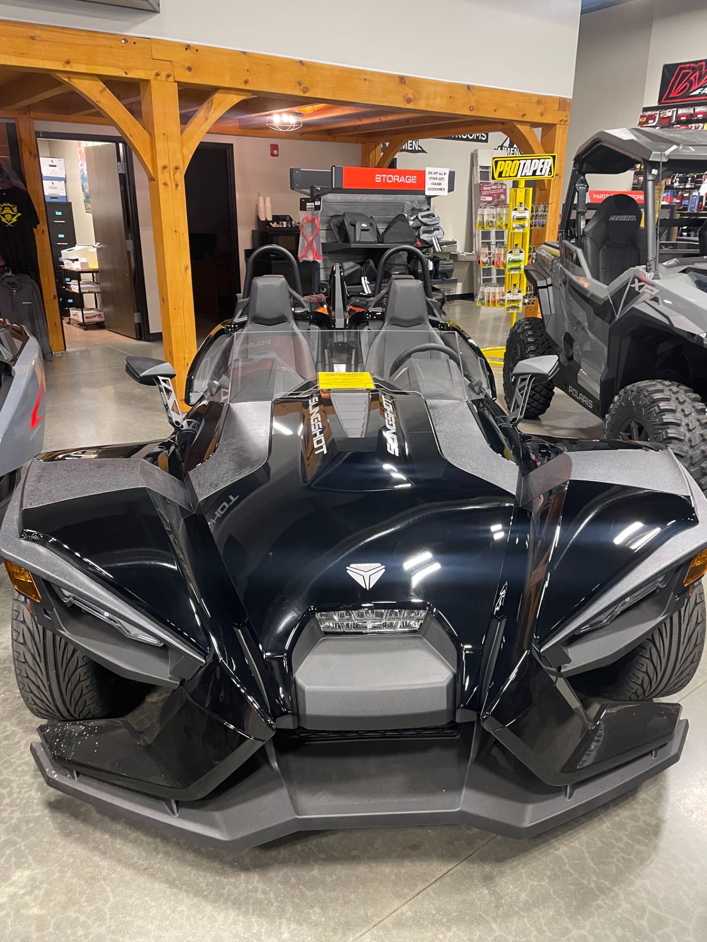 New 2023 Polaris SLINGSHOT S TECH MANUAL JET BLACK Other For Sale in  Vernon, Connecticut | Scranton Powersports