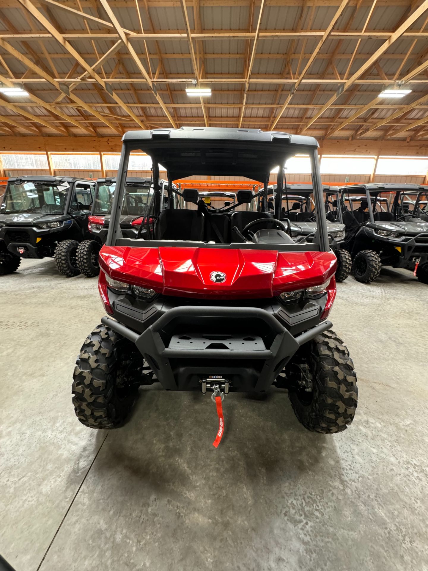 New 2024 CanAm Defender MAX XT HD9 Fiery Red Utility Vehicles For Sale