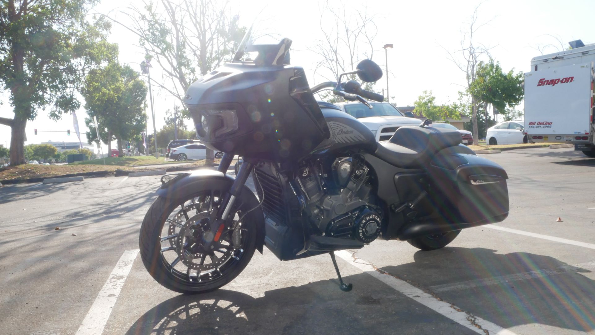 2024 Indian Motorcycle Challenger® Dark Horse® with PowerBand Audio Package in San Diego, California - Photo 7