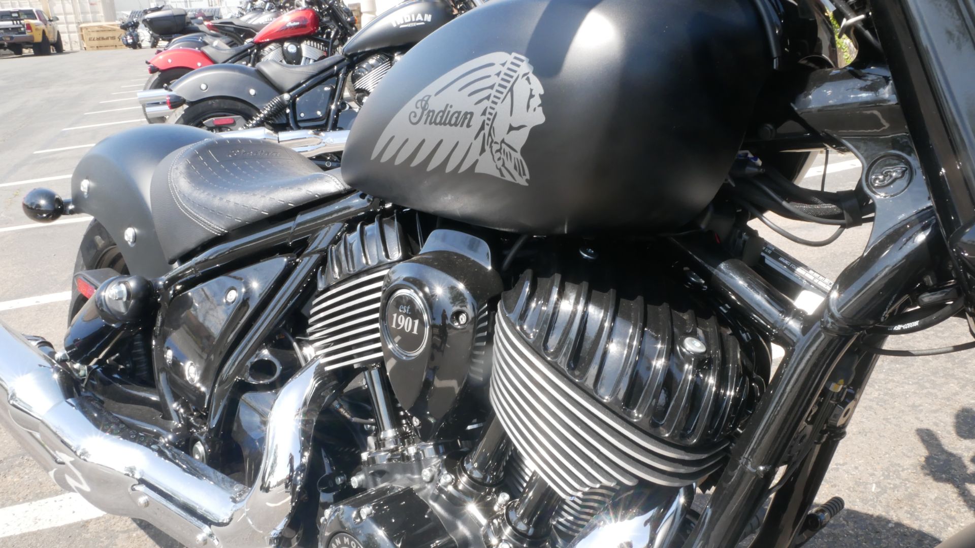 2022 Indian Motorcycle Chief Bobber Dark Horse® in San Diego, California - Photo 11