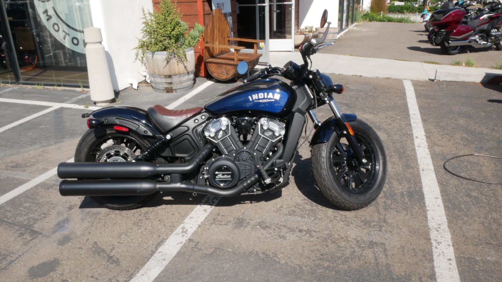 2021 Indian Motorcycle Scout® Bobber ABS Icon in San Diego, California - Photo 1