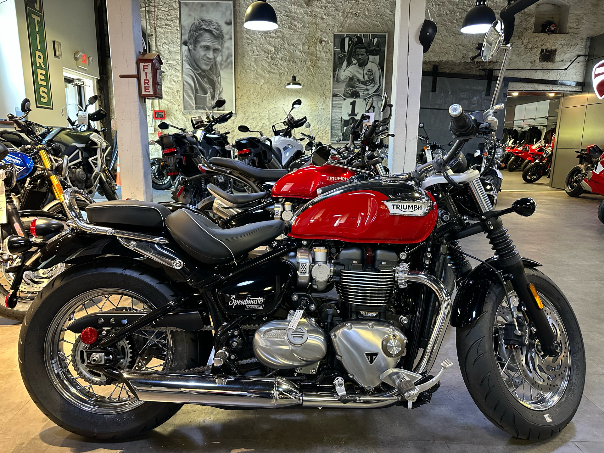 2023 Triumph Bonneville Speedmaster Chrome Edition in Bala Cynwyd, Pennsylvania - Photo 1