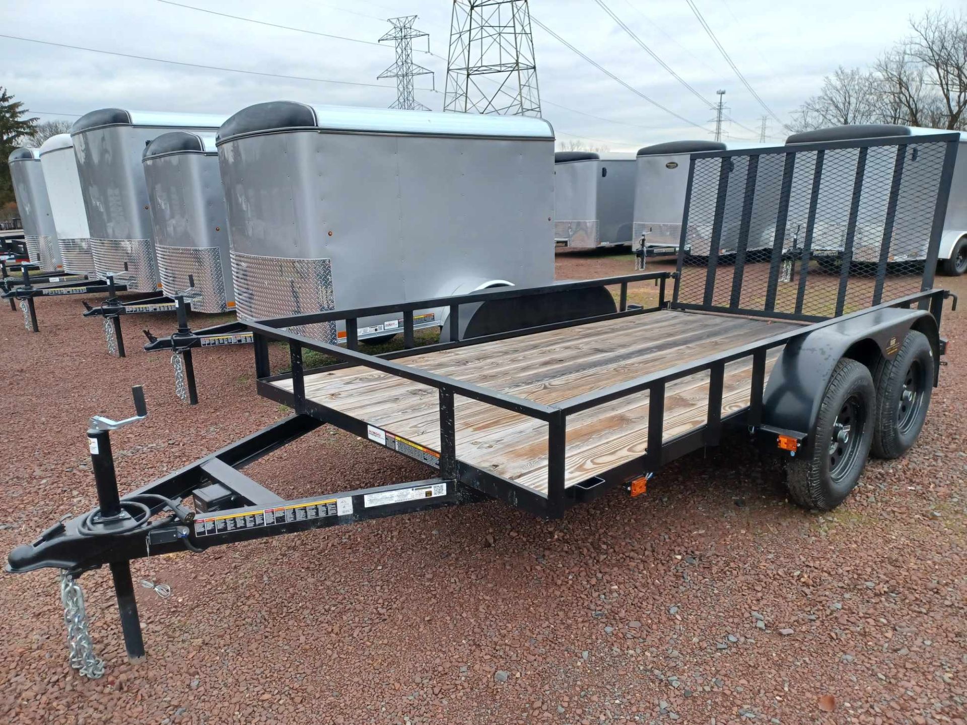 Used 2024 Carry On Trailers 6 X 12 Utility Trailer Double Axle   6000000001 