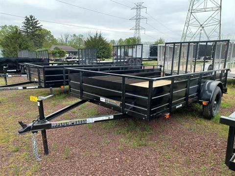 2024 Carry-On Trailers 6'4" x 12' Economy Utility Trailer w/ Sides in Quakertown, Pennsylvania - Photo 1