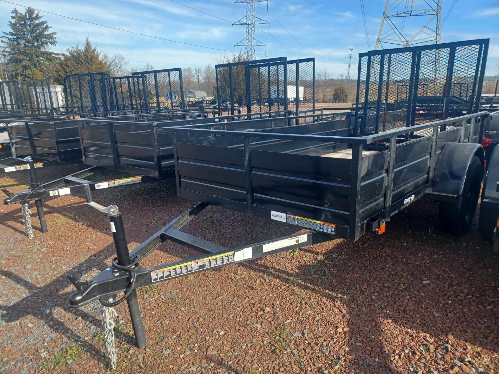 2023 Carry-On Trailers 5' x 10' Utility Trailer w/ Solid Steel Sides in Quakertown, Pennsylvania