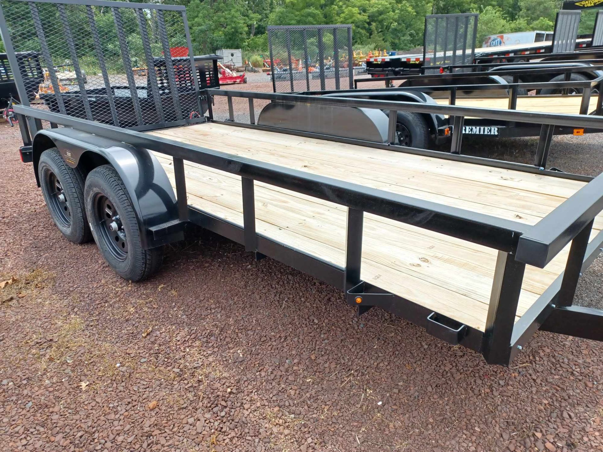 2024 Carry-On Trailers 6'4" x 14' Landscape Trailer w/ Square Tube Top Rail in Quakertown, Pennsylvania - Photo 5