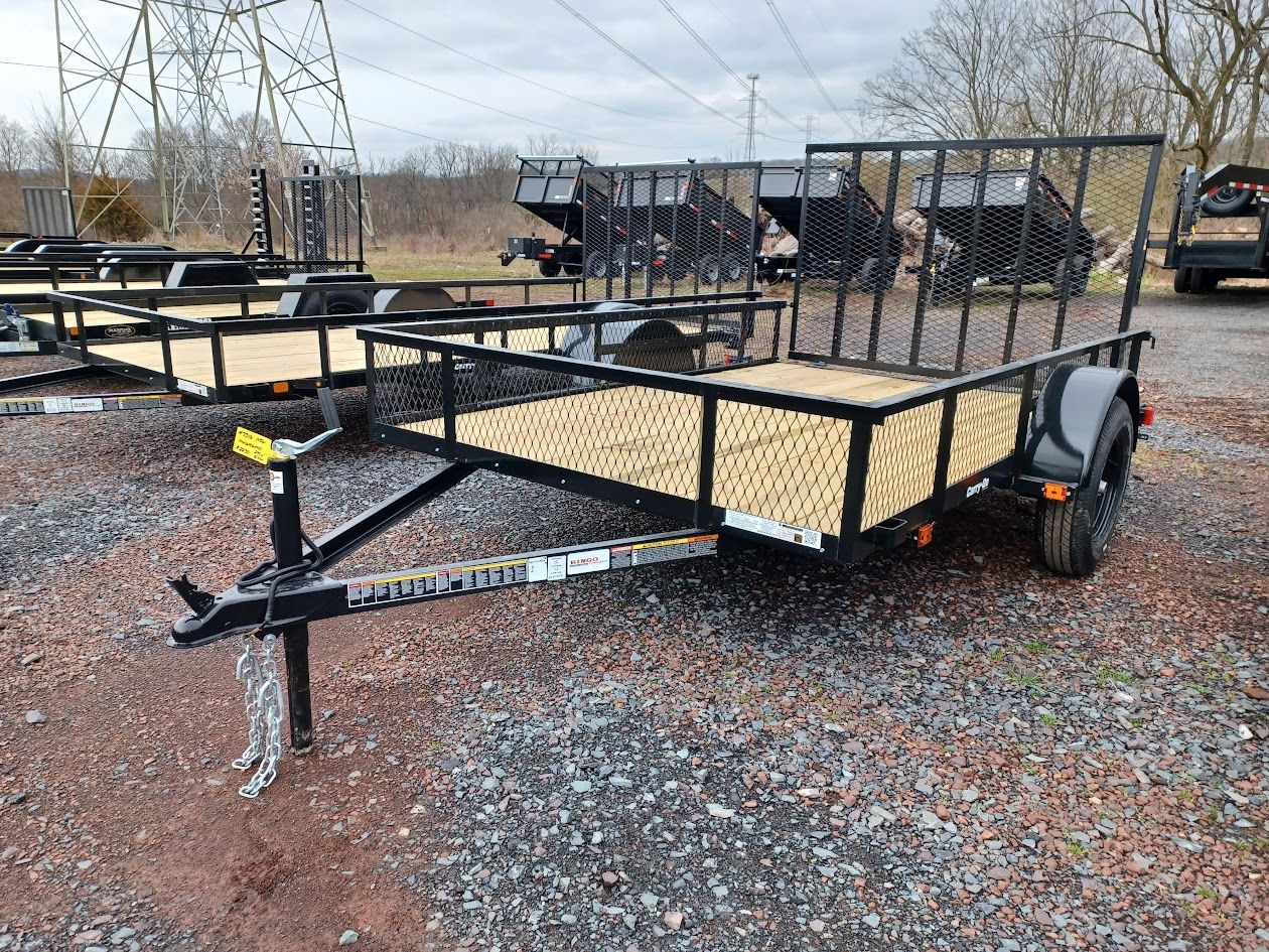 2024 Carry-On Trailers 6'4" x 10' Utility Trailer with 16" Mesh Sides in Quakertown, Pennsylvania - Photo 1