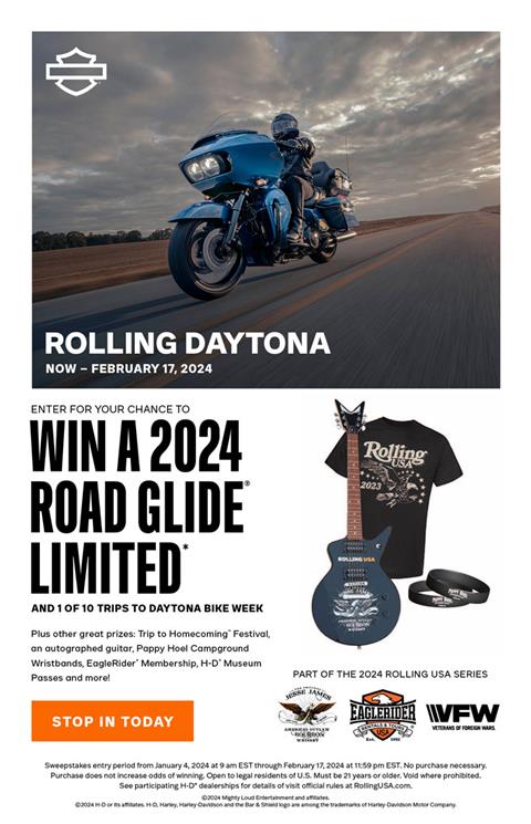 Rolling Daytona - Stop In Today!