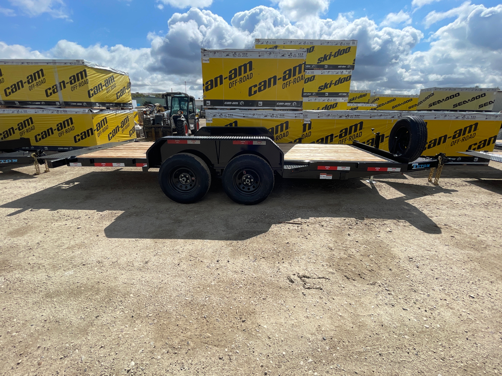 2023 Teton Trailer Mfg. LLC 16' CAR HAULER 7K W/LO RAM in Rock Springs, Wyoming - Photo 3