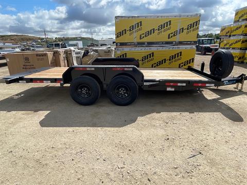 2023 Teton Trailer Mfg. LLC 16' CAR HAULER 7K W/LO RAM in Rock Springs, Wyoming - Photo 2