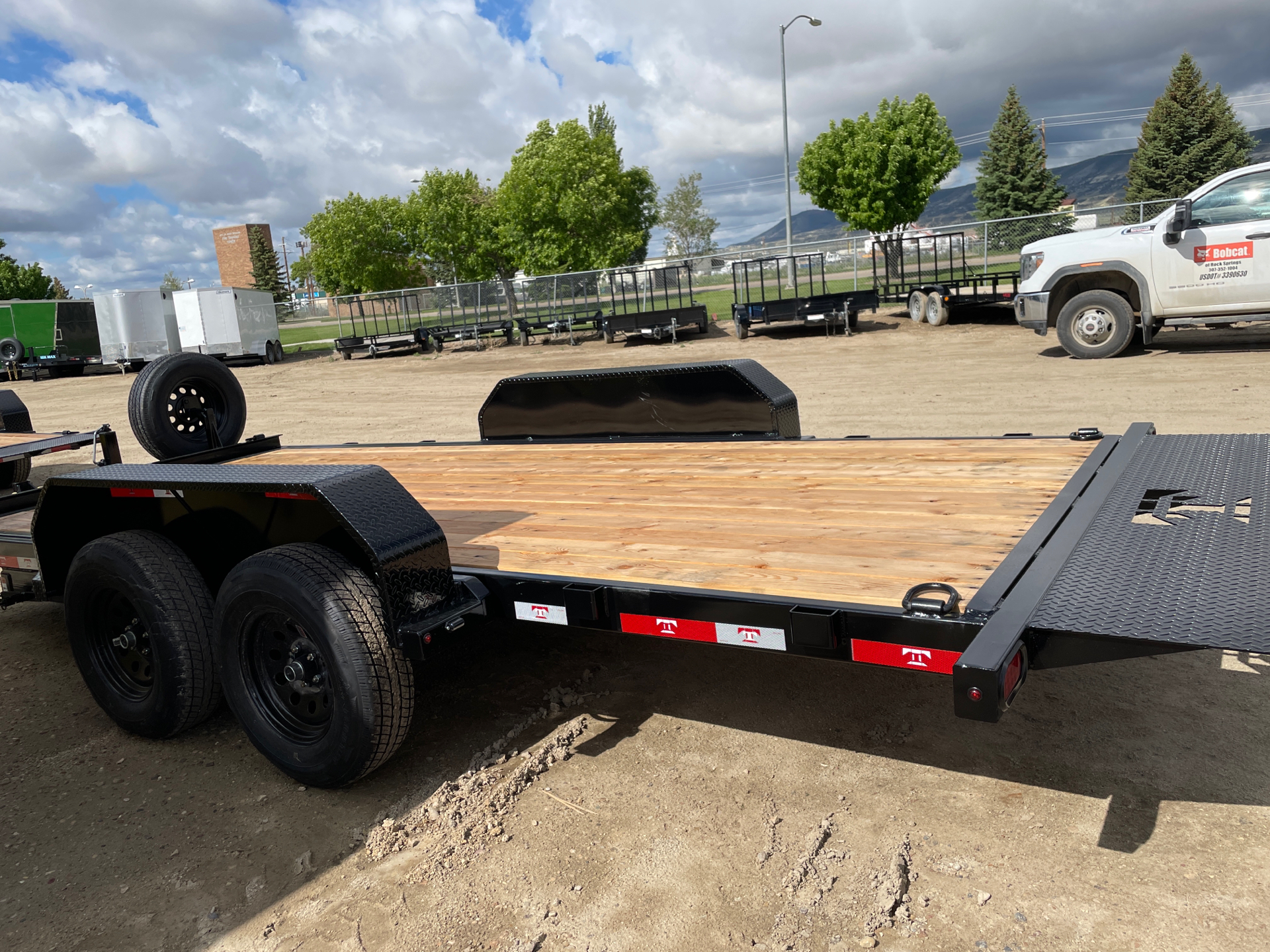 2023 Teton Trailer Mfg. LLC 16' CAR HAULER 7K W/LO RAM in Rock Springs, Wyoming - Photo 4