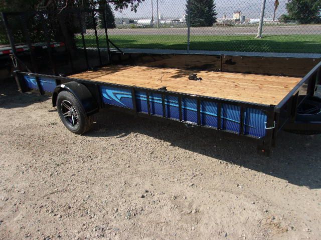 2023 Voyager & Echo Trailers Echo Ultimate 7x14 W/ramps Blue in Rock Springs, Wyoming - Photo 1