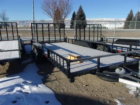 2023 Voyager & Echo Trailers Echo Advantage 6x17 w/ramps, tandem in Rock Springs, Wyoming - Photo 1