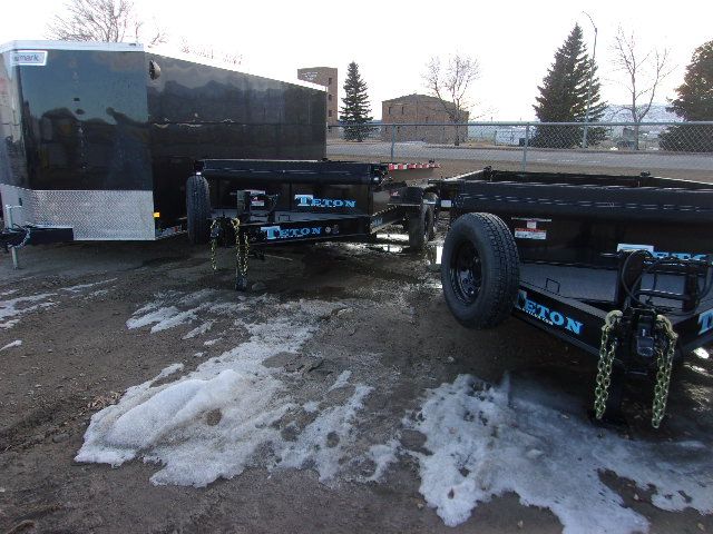 2024 Teton Trailer Mfg. LLC 7 x 14 14K dump trailer in Rock Springs, Wyoming - Photo 2