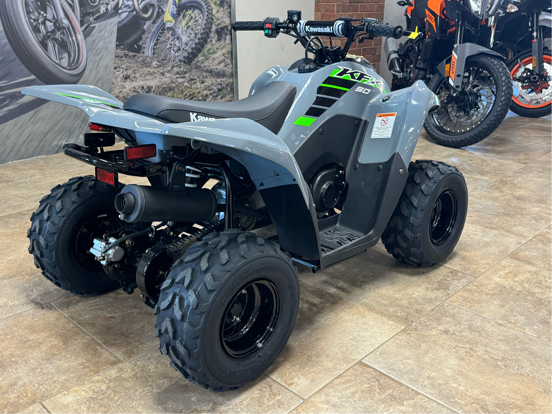 2025 Kawasaki KFX 50 in Oklahoma City, Oklahoma - Photo 3