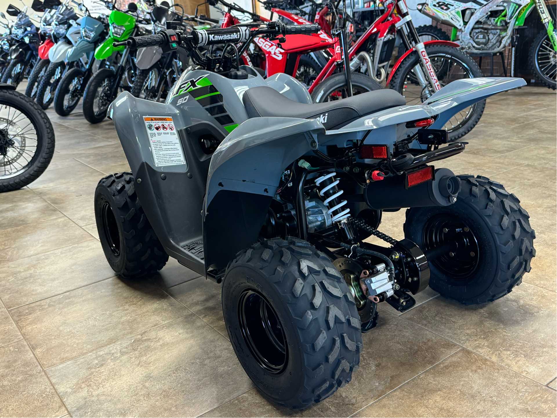 2025 Kawasaki KFX 50 in Oklahoma City, Oklahoma - Photo 5