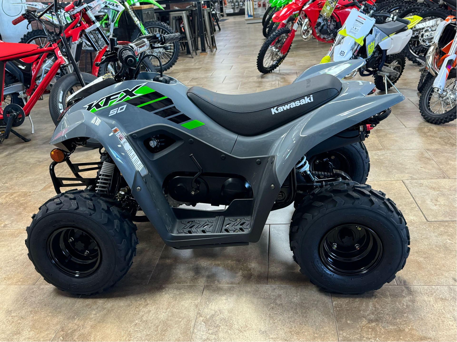 2025 Kawasaki KFX 50 in Oklahoma City, Oklahoma - Photo 6