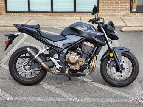 2021 Honda CB500FA ABS in Fredericksburg, Virginia - Photo 1