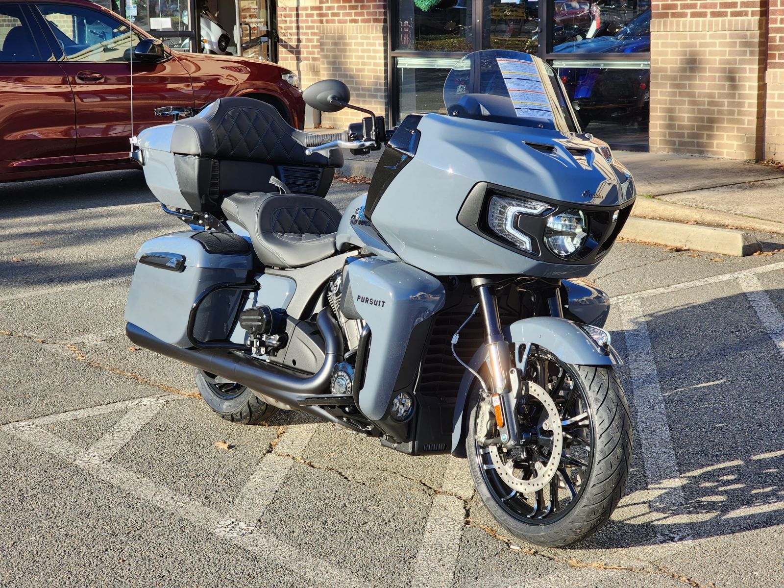 2024 Indian Motorcycle Pursuit® Dark Horse® with PowerBand Audio Package in Fredericksburg, Virginia - Photo 2
