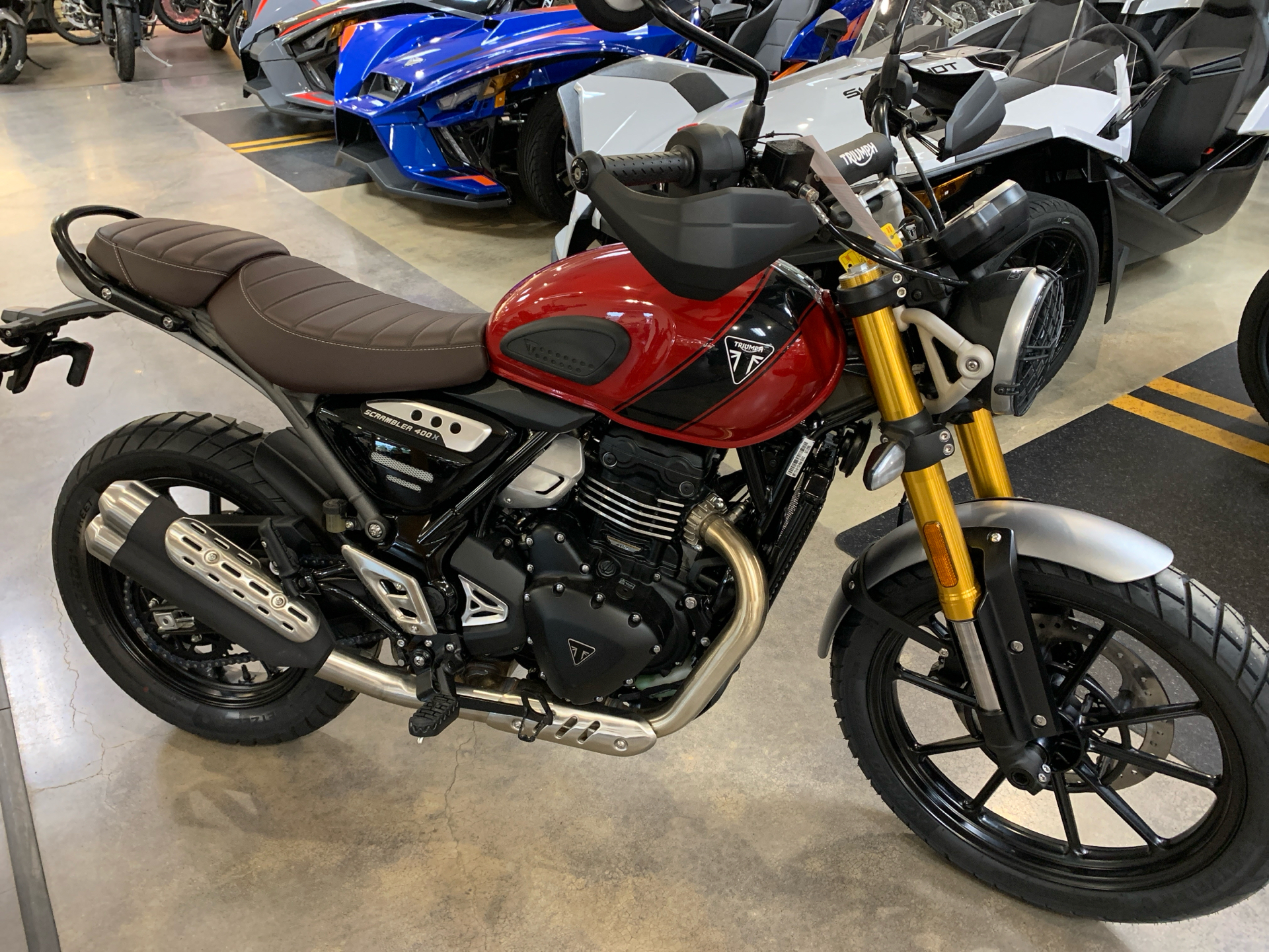 2024 Triumph Scrambler 400 X in Ridgeland, Mississippi - Photo 1