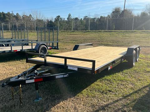 2021 Arch Trailers 7x20 FLATBED DOVETAIL - WOOD FLOOR in Tifton, Georgia - Photo 1