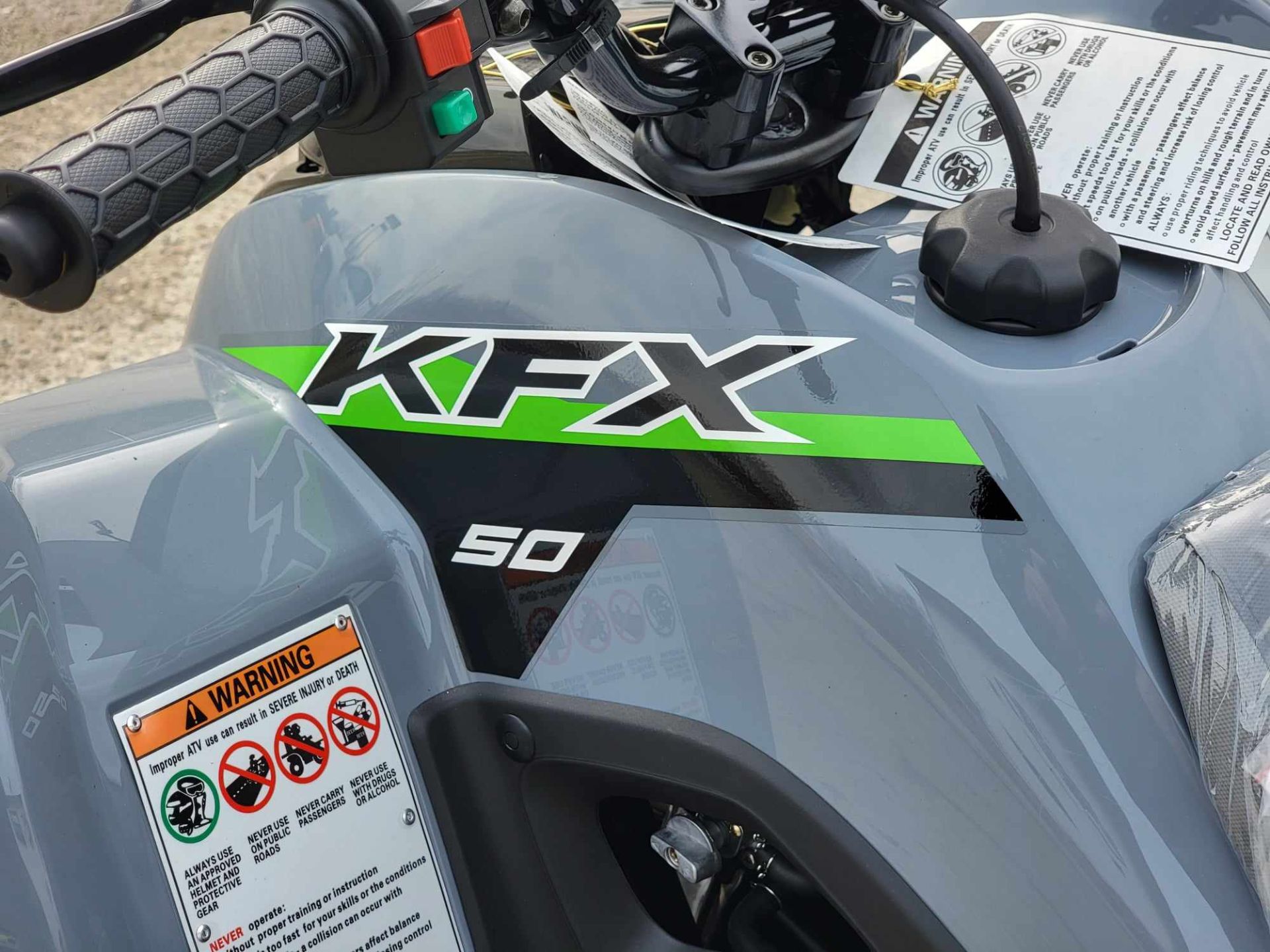 2024 Kawasaki KFX 50 in Cambridge, Ohio - Photo 7