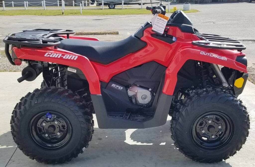 Used 2021 Can Am Outlander 570 Atvs In Cambridge Oh Stock Number N A