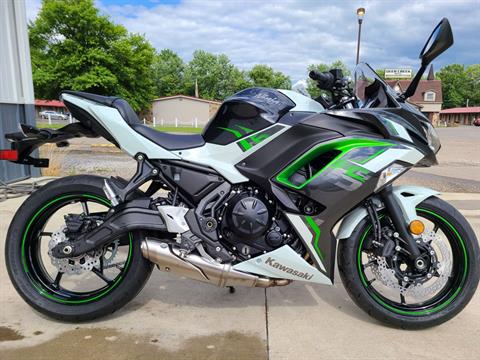 2022 Kawasaki Ninja 650 in Cambridge, Ohio - Photo 1