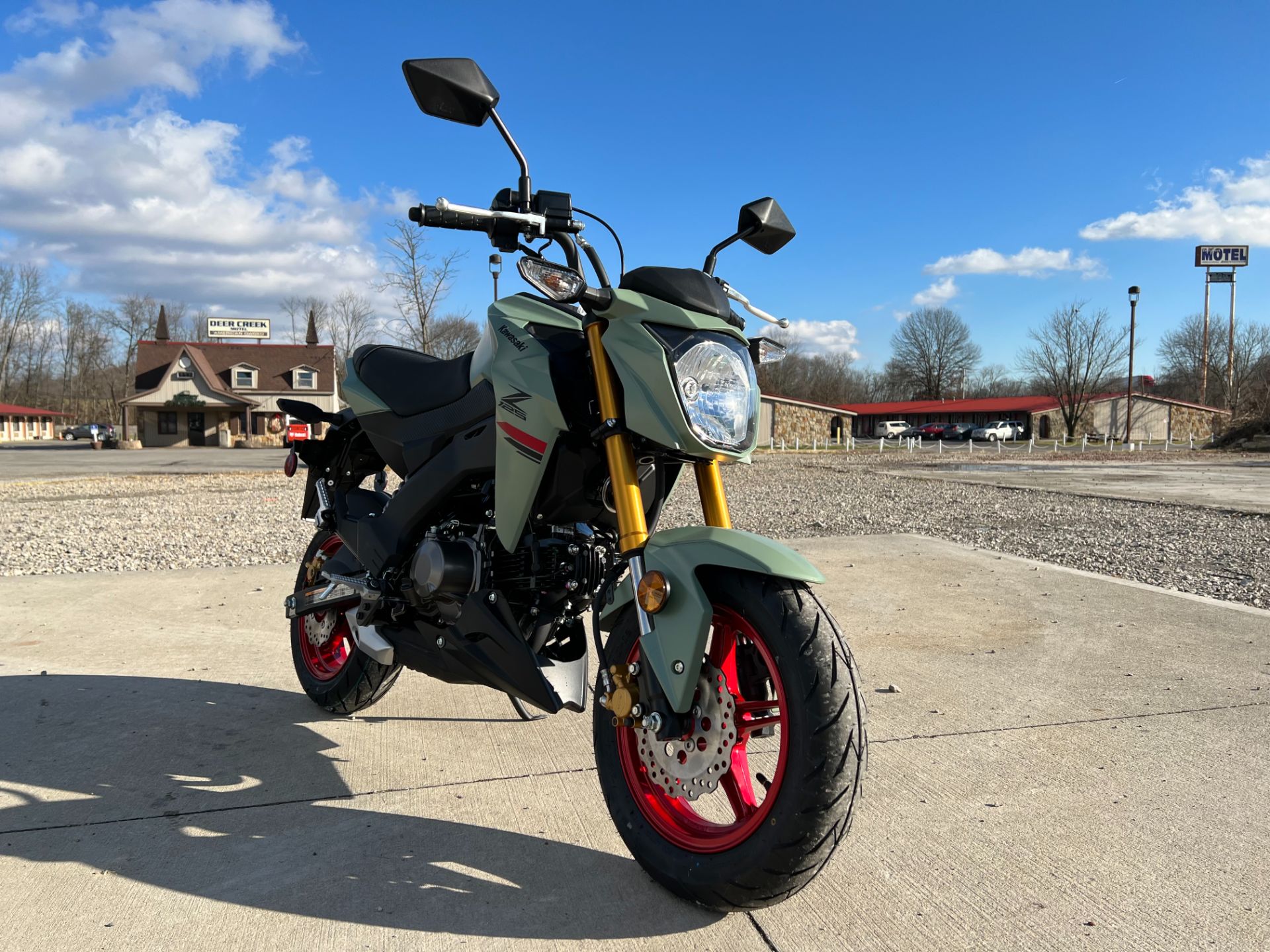 2023 Kawasaki Z125 Pro in Cambridge, Ohio - Photo 2