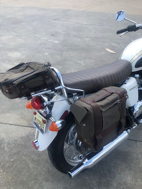 Burly Brand bags with Triumph Luggage rack - Photo 6