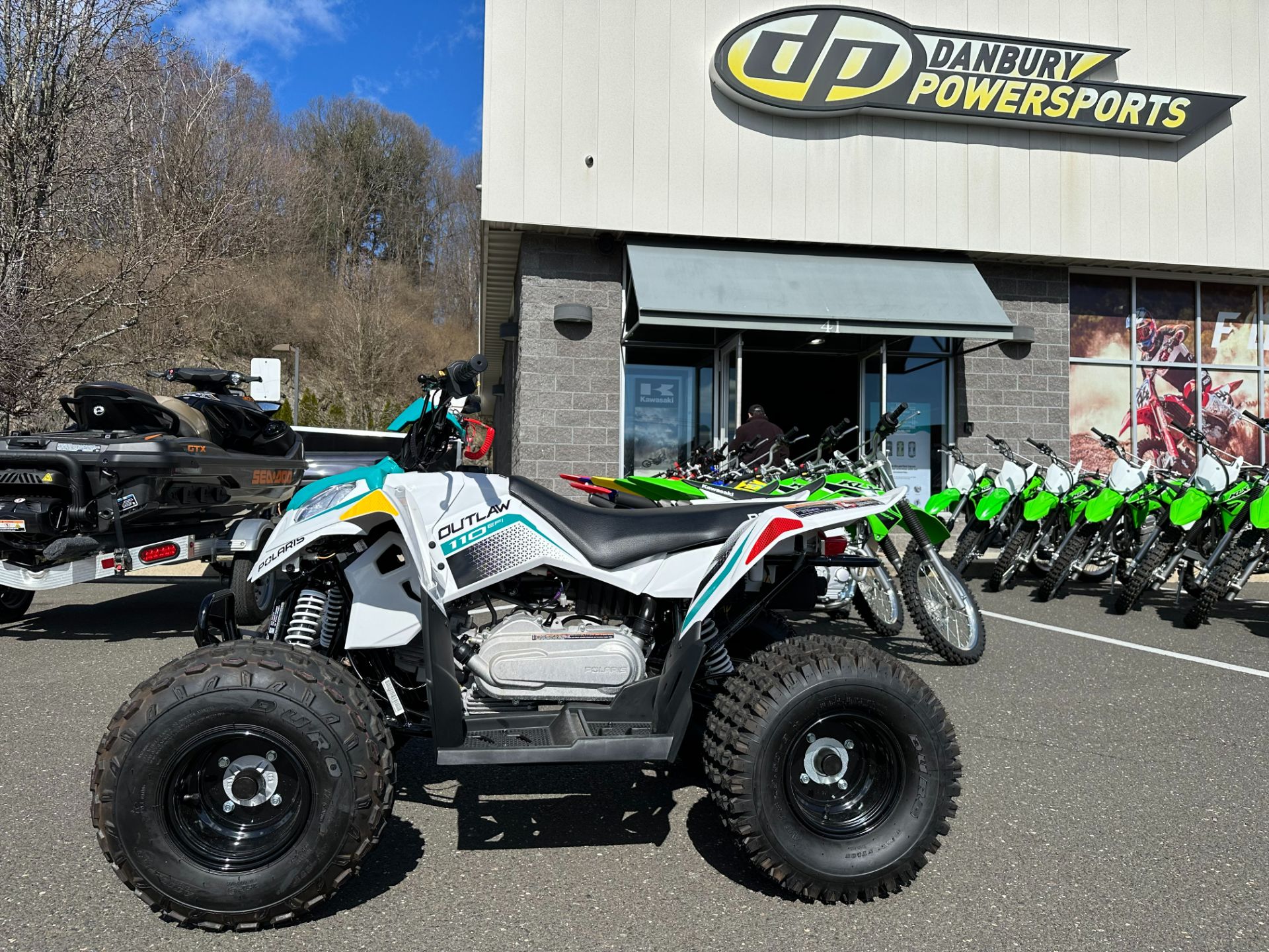 2024 Polaris Outlaw 110 EFI in Danbury, Connecticut - Photo 1