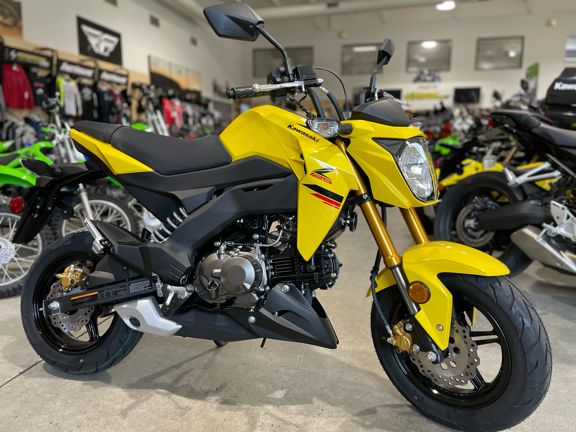 2022 Kawasaki Z125 Pro in Danbury, Connecticut - Photo 1