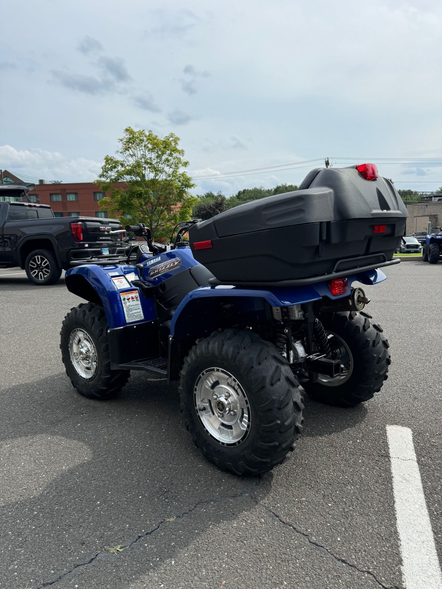 2013 Yamaha GRIZZLY 450 EPS in Danbury, Connecticut - Photo 3