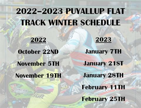 Puyallup Flat Track Winter Series 2022-2023