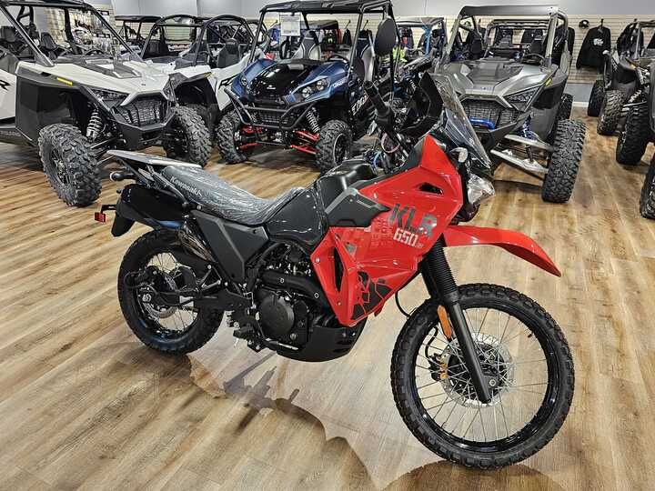 New Kawasaki Klr S Abs Jackson Mo Specs Price Photos Firecracker Red Metallic