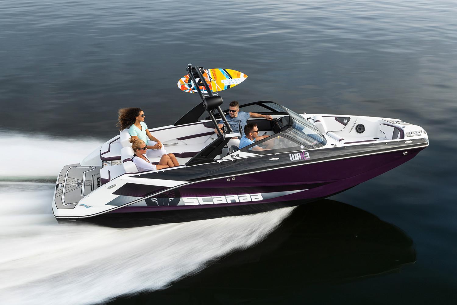 New 21 Scarab 215 Id Power Boats Inboard In Clearwater Fl Stock Number 21 Scarab 215 Id