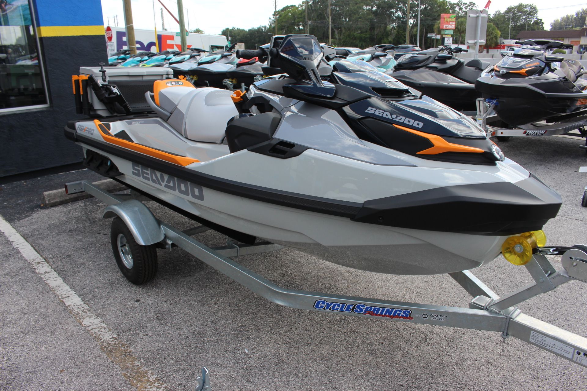 New 2023 Sea-Doo FishPro Trophy 170 + IDF IBR Tech Package Watercraft ...