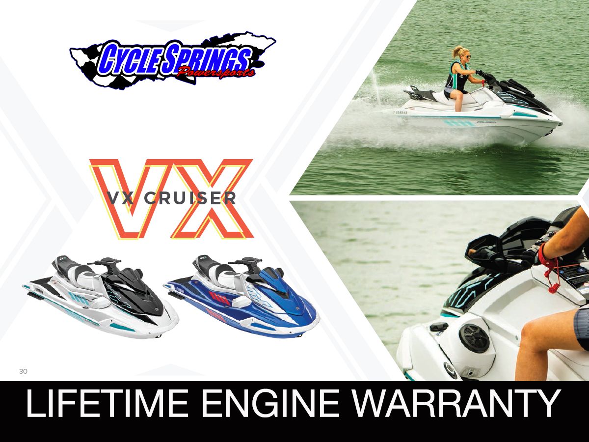 New 22 Yamaha Vx Cruiser Watercraft In Clearwater Fl Stock Number 22 Yamaha Vx Cruiser