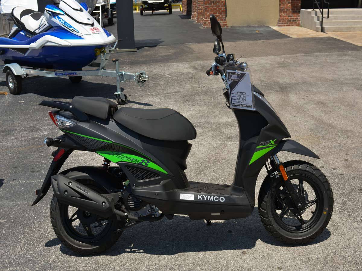 2021 Kymco Super 8 50X in Clearwater, Florida - Photo 4