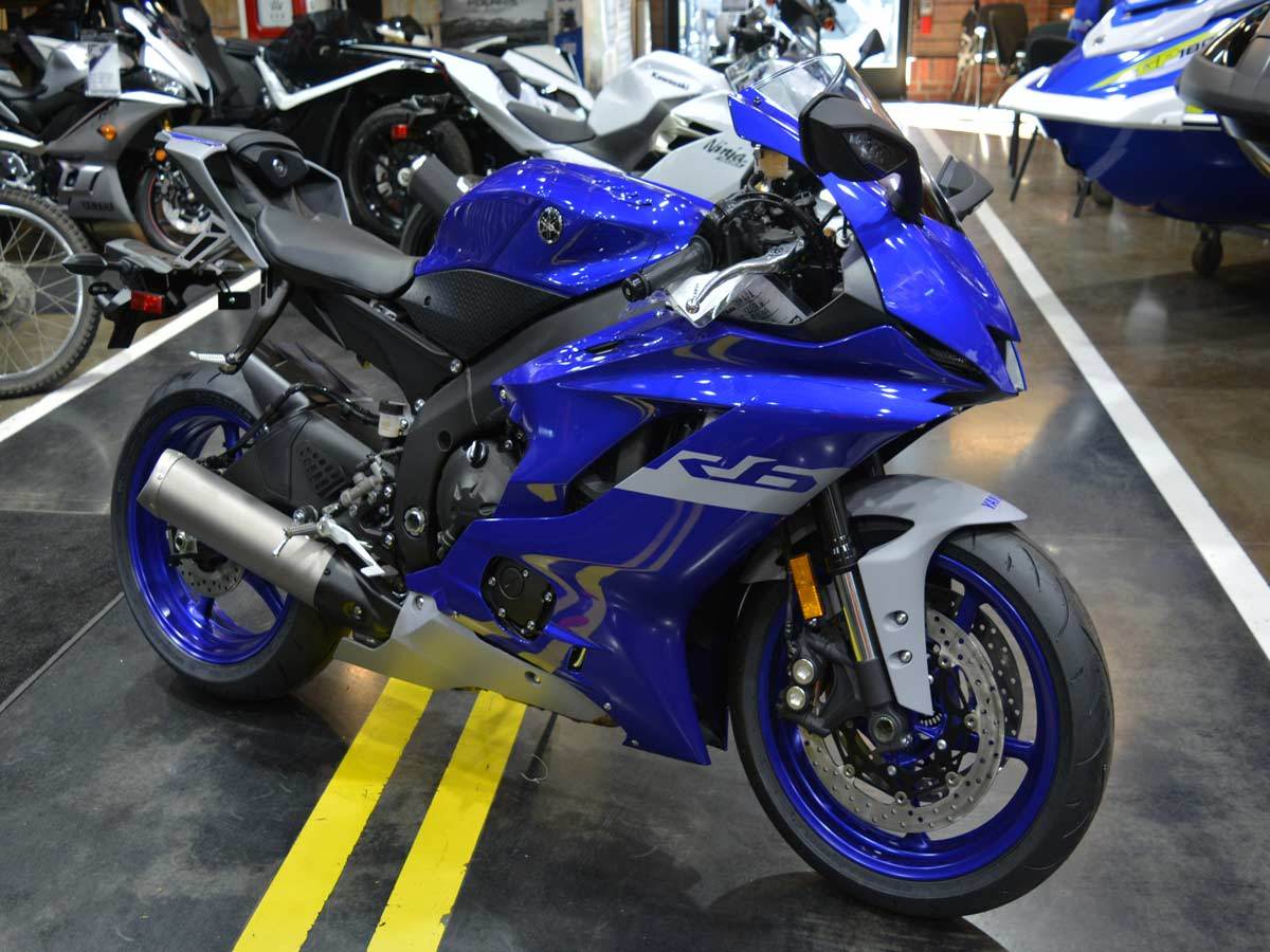 yamaha r6 blue