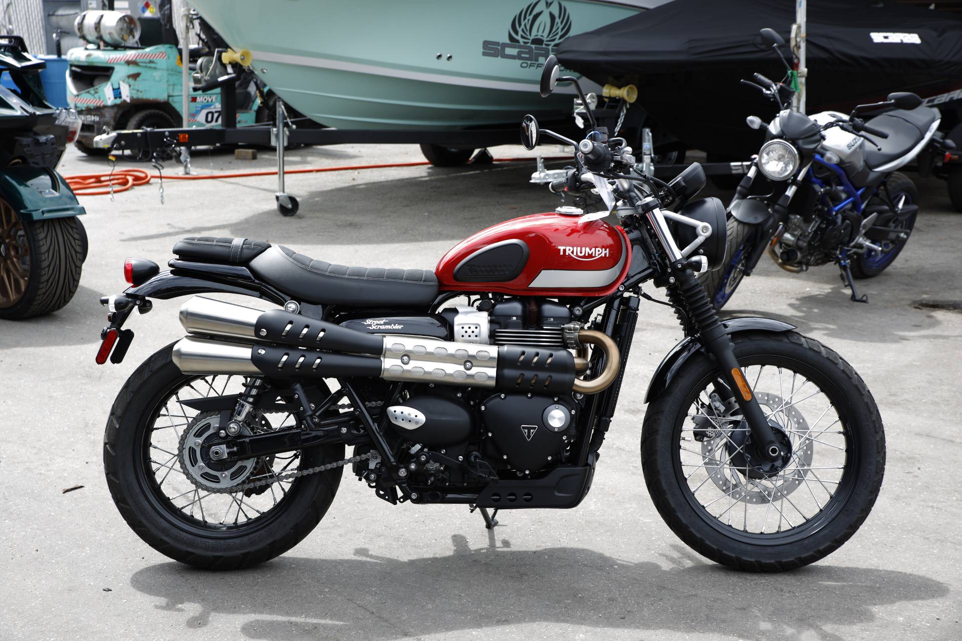 used triumph street scrambler