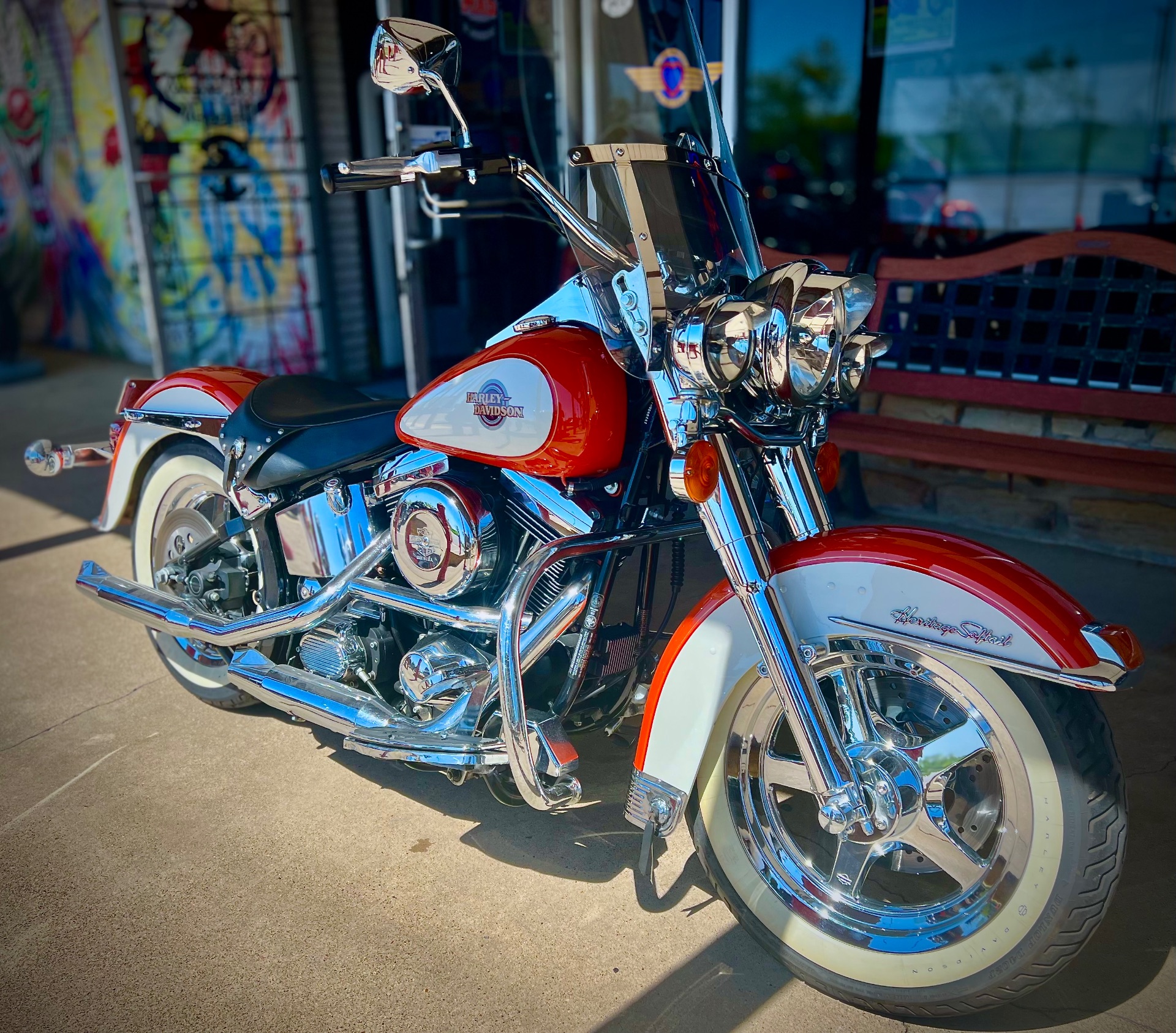 1998 Harley-Davidson Heritage Softail Classic in Dallas, Texas - Photo 2