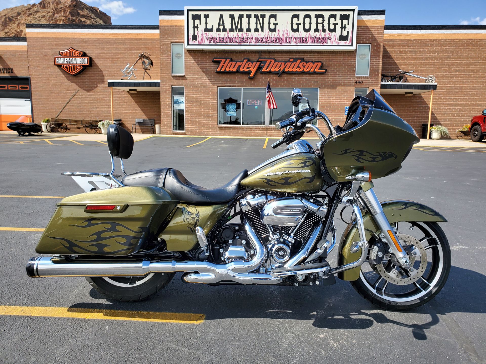 Used 17 Harley Davidson Road Glide Special Motorcycles In Green River Wy Olive Gold