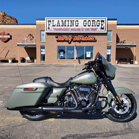 New 21 Harley Davidson Street Glide Special Motorcycles In Green River Wy Deadwood Green Denim