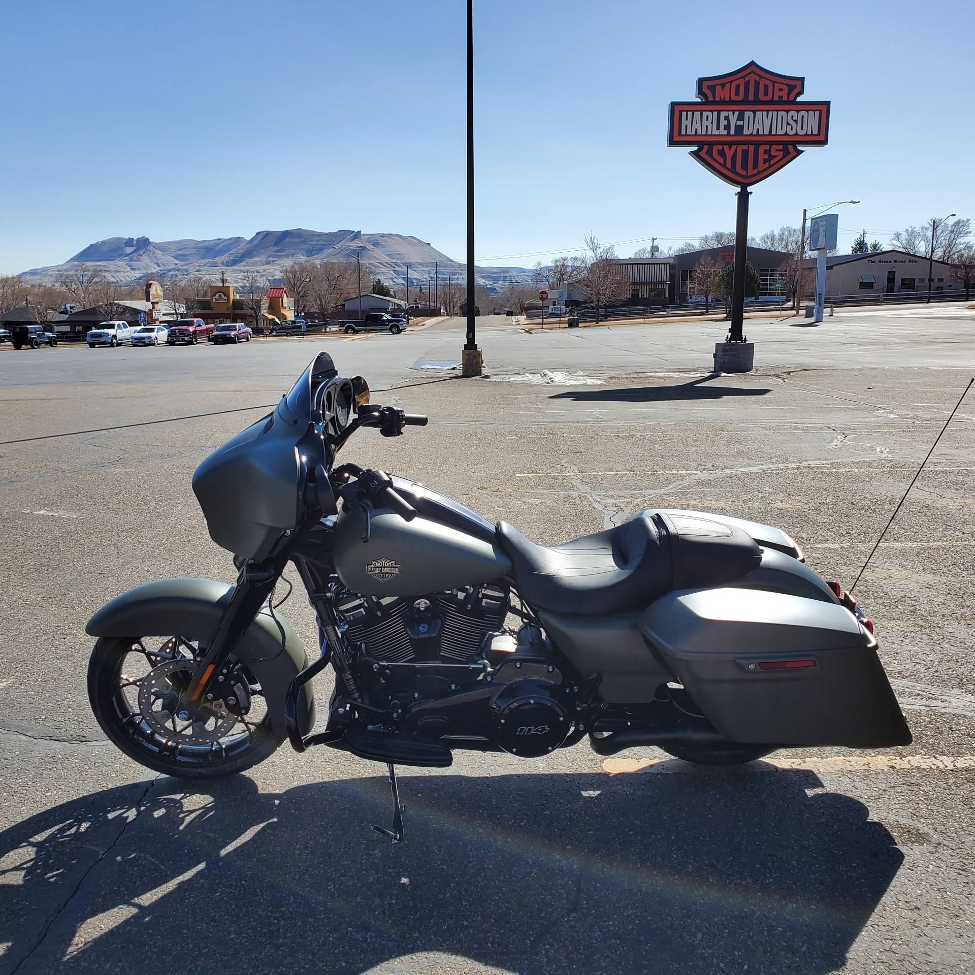 New 21 Harley Davidson Street Glide Special Motorcycles In Green River Wy Deadwood Green Denim