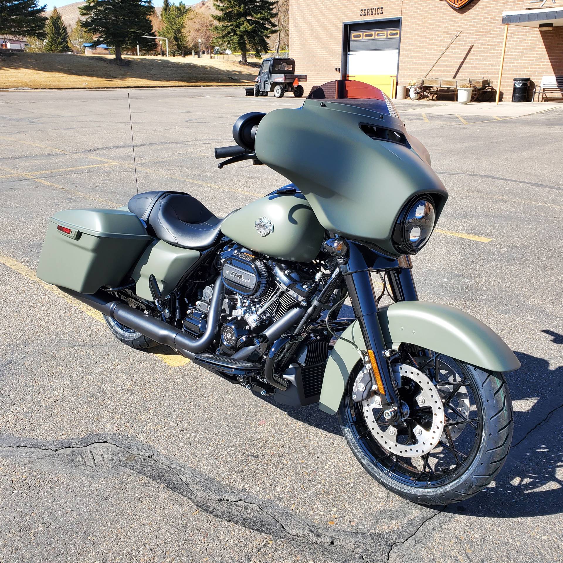 New 21 Harley Davidson Street Glide Special Motorcycles In Green River Wy Deadwood Green Denim