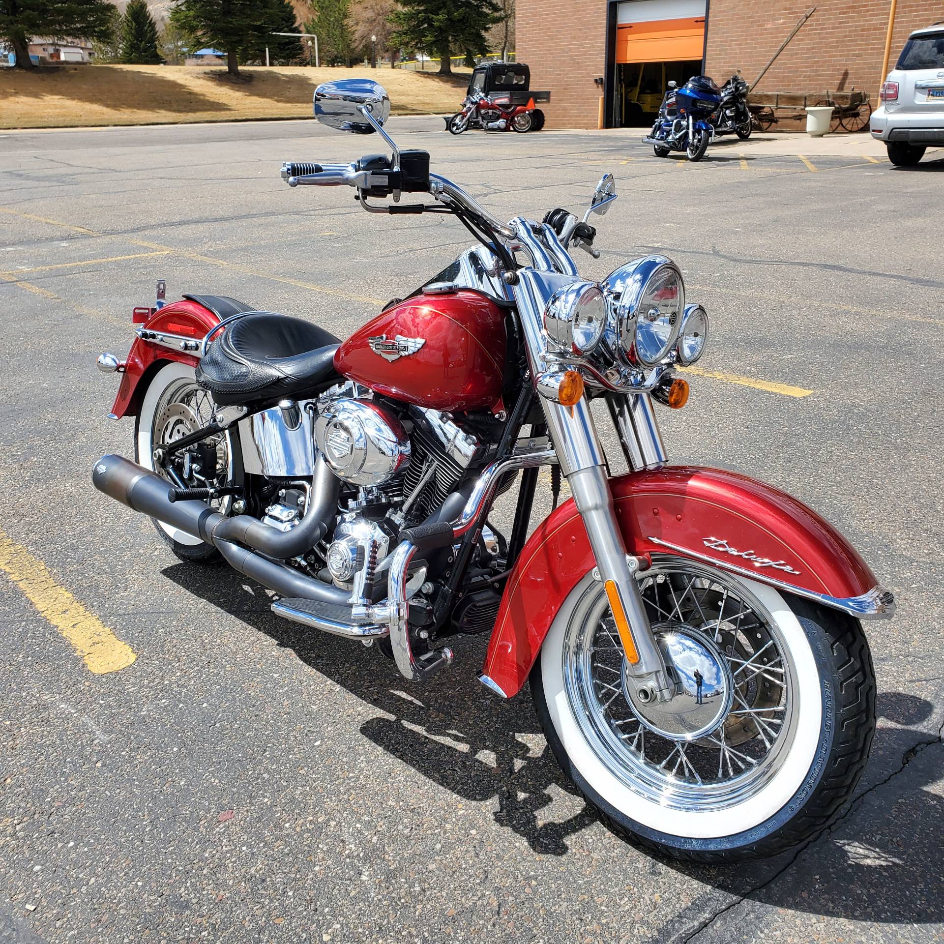 rear crash bars for softail deluxe